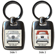 Singer Gazelle IIIA Convertible 1959-61 Keyring 5